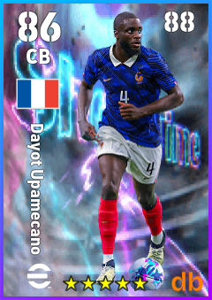 Dayot Upamecano eFootball player card