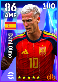 Dani Olmo eFootball player card