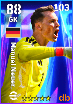 Manuel Neuer — GK, OVR 88, MAX 103