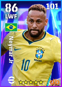 Neymar Jr eFootball player card