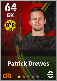 Patrick Drewes eFootball player card