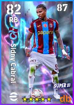 Sidny Cabral eFootball player card