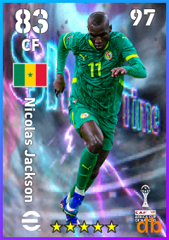 Nicolas Jackson — CF, OVR 83, MAX 97