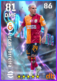 Lucas Torreira — DMF, OVR 81, MAX 86