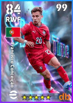 Francisco Conceição — RWF, OVR 84, MAX 99