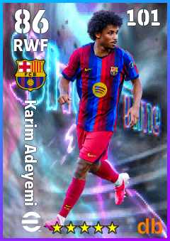 Karim Adeyemi — RWF, OVR 86, MAX 101