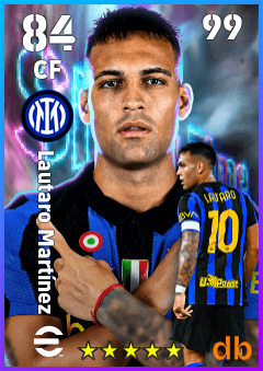 Lautaro Martínez eFootball player card
