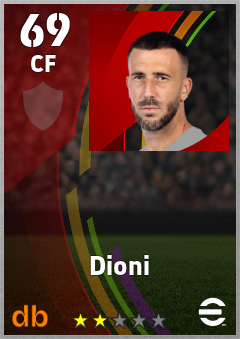 Dioni eFootball player card