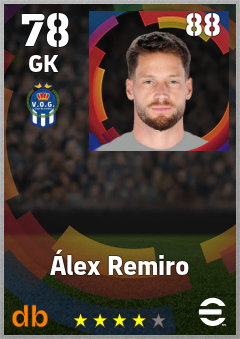 Álex Remiro eFootball player card