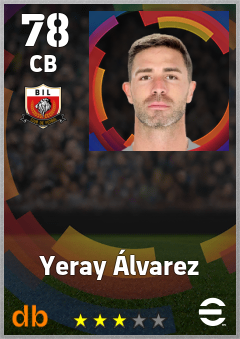 Yeray Álvarez — CB, OVR 78, MAX 86