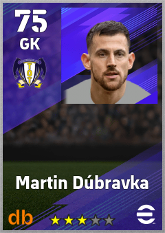 Martin Dúbravka eFootball player card