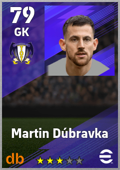 Martin Dúbravka — GK, OVR 79, MAX 79