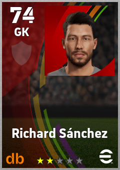Richard Sánchez eFootball player card