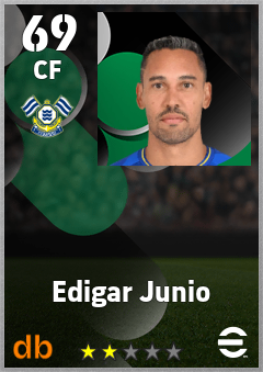 Edigar Junio — CF, OVR 69, MAX 69