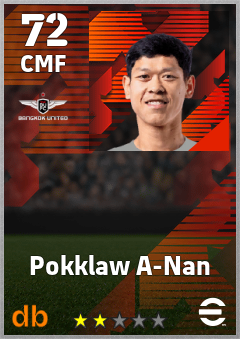 Pokklaw A-Nan — CMF, OVR 72, MAX 72
