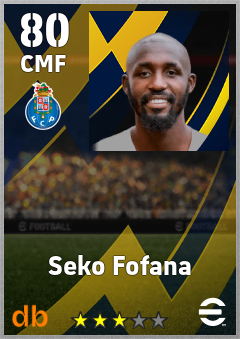 Seko Fofana — CMF, OVR 80, MAX 80