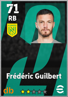 Frédéric Guilbert eFootball player card