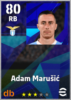 Adam Marušić eFootball player card
