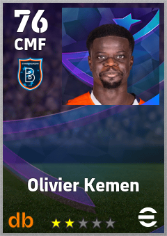 Olivier Kemen — CMF, OVR 76, MAX 76