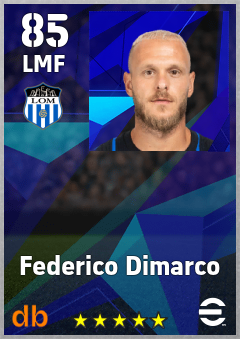 Federico Dimarco eFootball player card