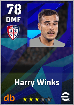 Harry Winks — DMF, OVR 78, MAX 78