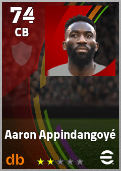 Aaron Appindangoyé eFootball player card