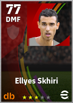 Ellyes Skhiri eFootball player card