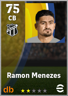 Ramon Menezes — CB, OVR 75, MAX 75
