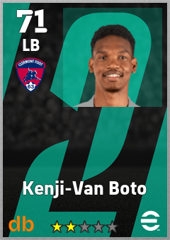 Kenji-Van Boto eFootball player card