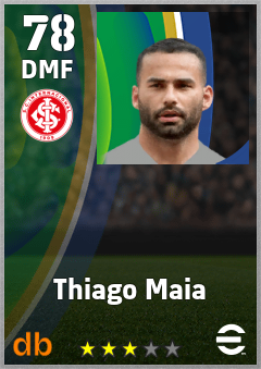 Thiago Maia — DMF, OVR 78, MAX 78