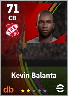 Kevin Balanta — CB, OVR 71, MAX 71