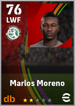 Marlos Moreno eFootball player card
