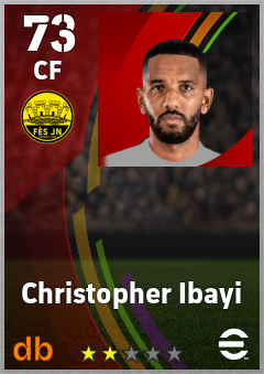 Christopher Ibayi eFootball player card