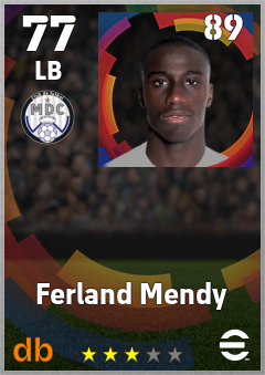 Ferland Mendy eFootball player card