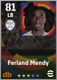 Ferland Mendy eFootball player card
