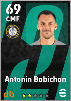Antonin Bobichon — CMF, OVR 69, MAX 69