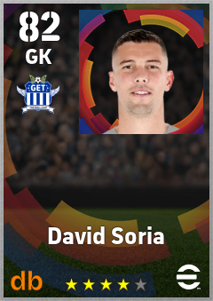 David Soria — GK, OVR 82, MAX 91