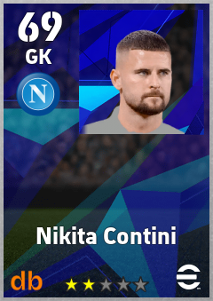Nikita Contini eFootball player card