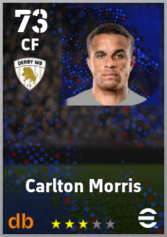 Carlton Morris — CF, OVR 73, MAX 73