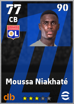 Moussa Niakhaté eFootball player card