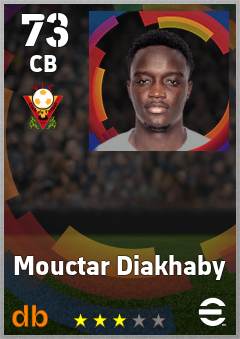 Mouctar Diakhaby eFootball player card