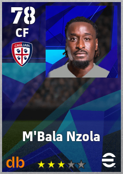 M'Bala Nzola eFootball player card
