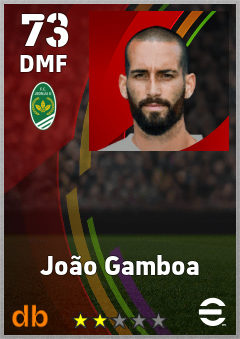 João Gamboa — DMF, OVR 73, MAX 73