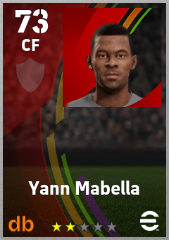 Yann Mabella eFootball player card