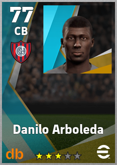Danilo Arboleda — CB, OVR 77, MAX 77