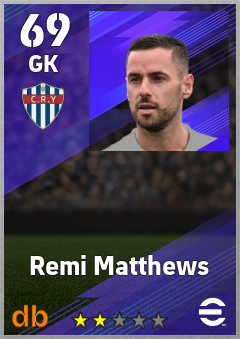 Remi Matthews eFootball player card