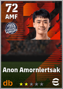 Anon Amornlertsak eFootball player card