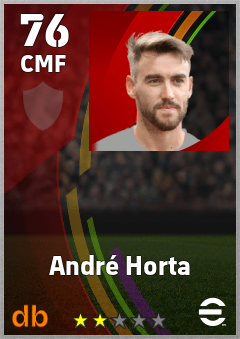 André Horta — CMF, OVR 76, MAX 76