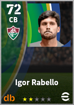 Igor Rabello — CB, OVR 72, MAX 72