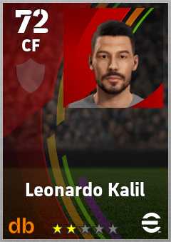 Leonardo Kalil — CF, OVR 72, MAX 72